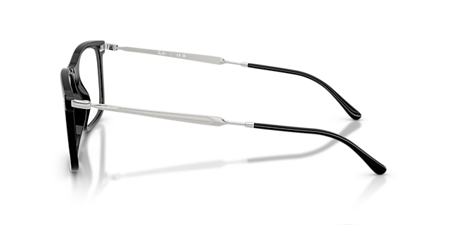 RB7260 Black PlasticEyeglass Frames for Glasses Direct, Side View