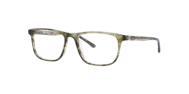 Cuslam Green AcetateEyeglass Frames for Glasses Direct, Angle View