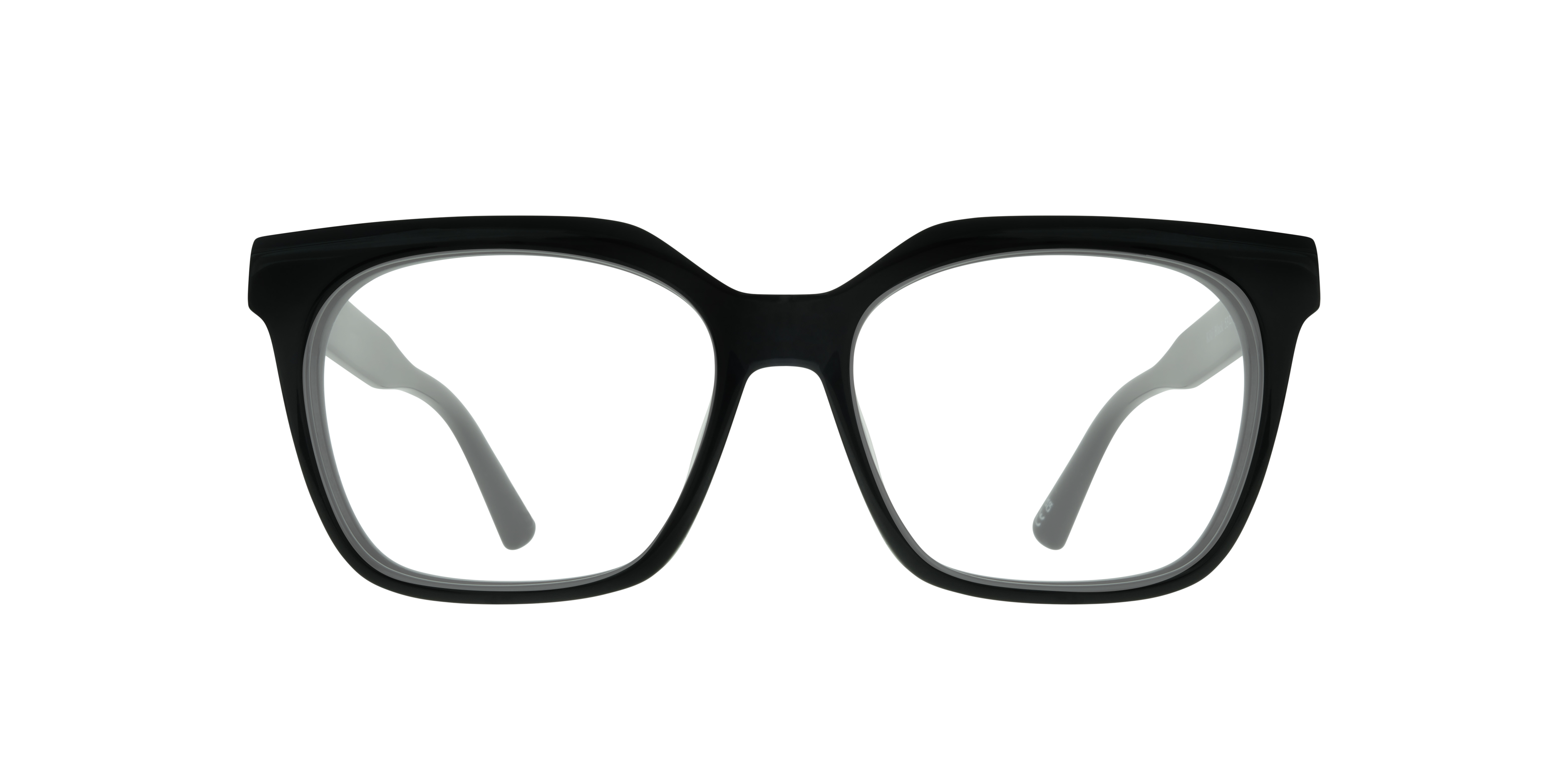 Kiki Black AcetateEyeglass Frames for Glasses Direct, Front View