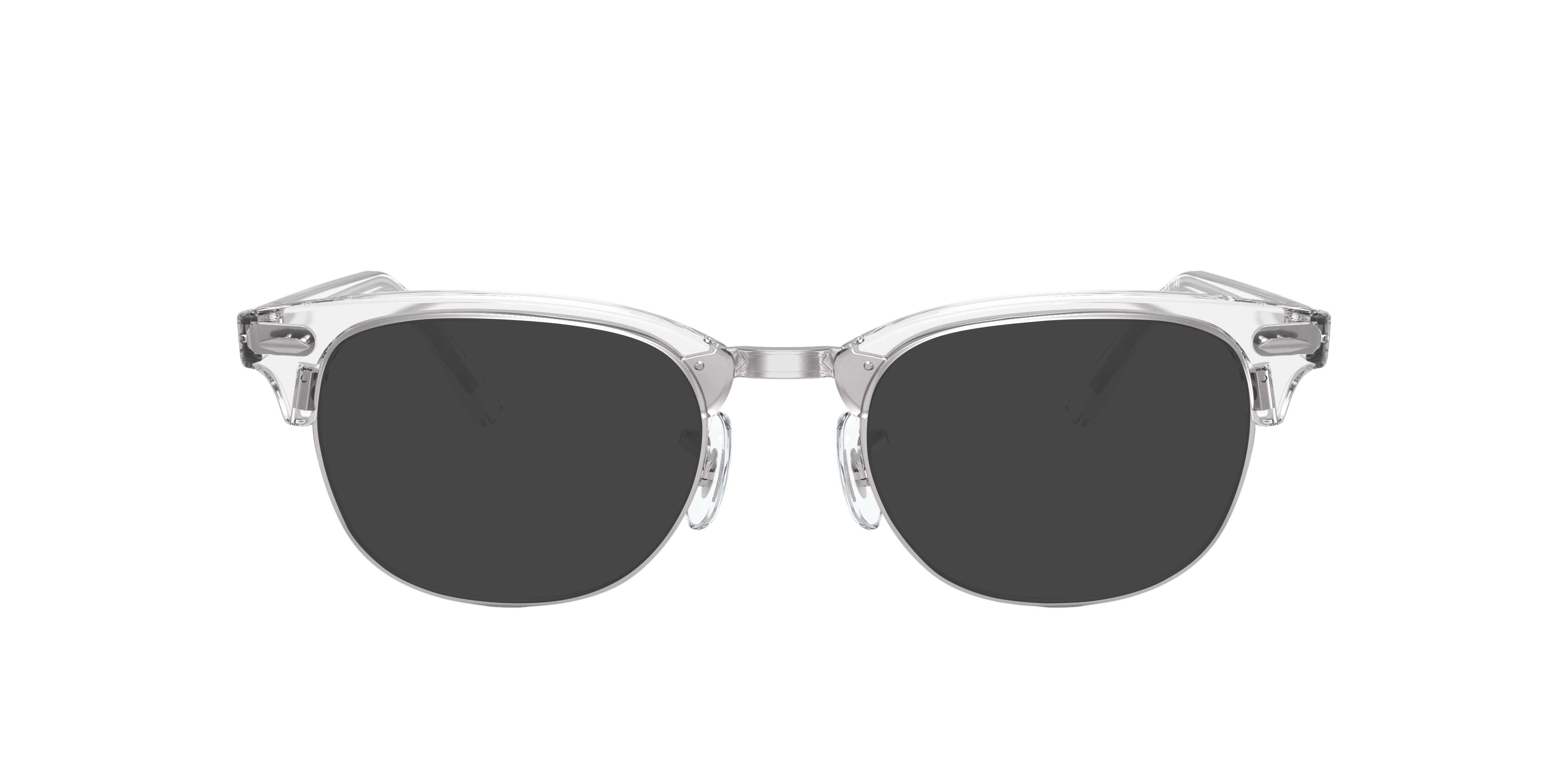 RB5154 White Transparent AcetateEyeglass Frames for Glasses Direct, with Tinted Lenses