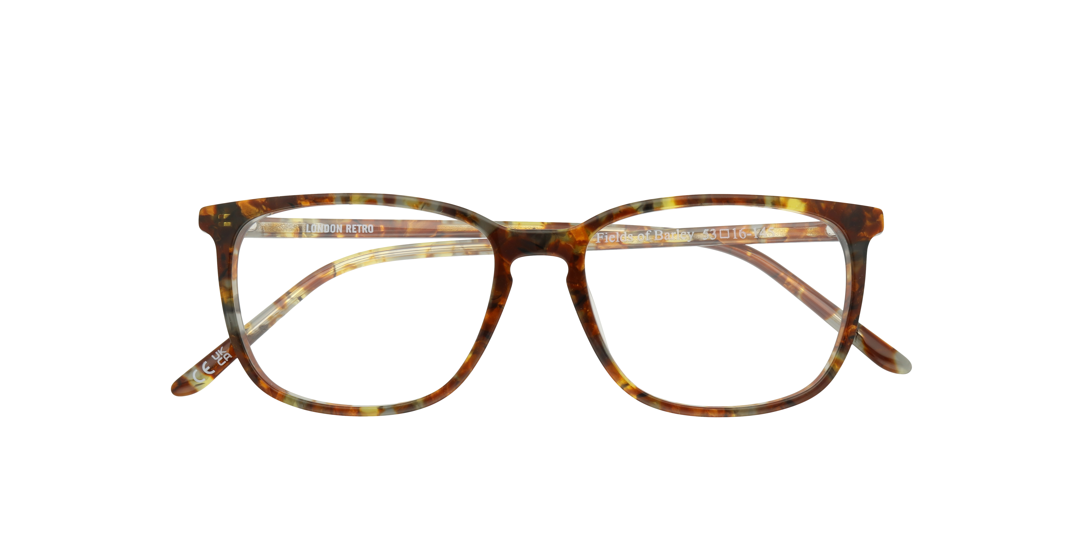 Lucas Fields Of Barley AcetateEyeglass Frames for Glasses Direct, Closed View