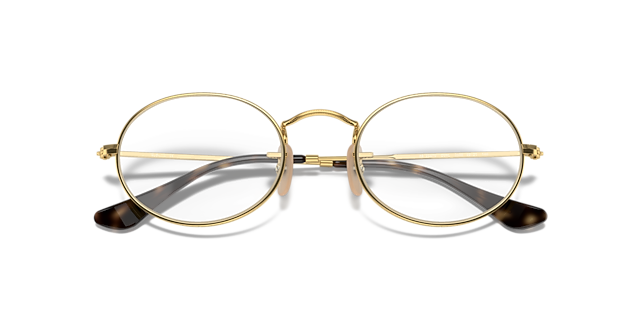 RB3547V Arista Gold MetalEyeglass Frames for Glasses Direct, Closed View