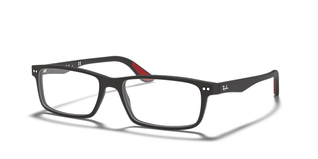 RB5277 Sand Black AcetateEyeglass Frames for Glasses Direct, Angle View