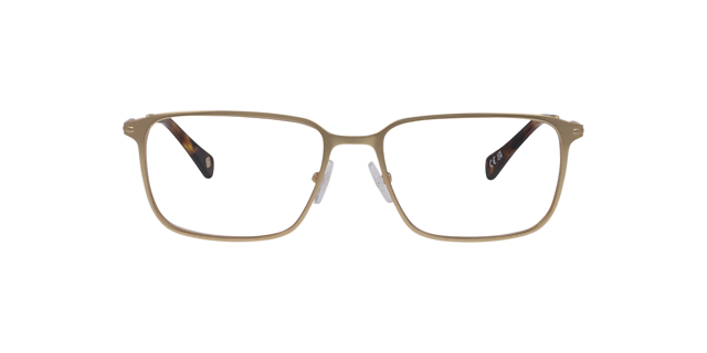 Malden Gold MetalEyeglass Frames for Glasses Direct, Front View