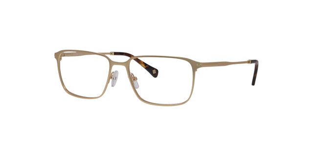 Malden Gold MetalEyeglass Frames for Glasses Direct, Angle View