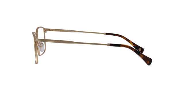 Malden Gold MetalEyeglass Frames for Glasses Direct, Side View