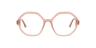 Mabel Milky Light Brown AcetateEyeglass Frames for Glasses Direct, Front View