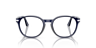 PO3284V Blue AcetateEyeglass Frames for Glasses Direct, Front View