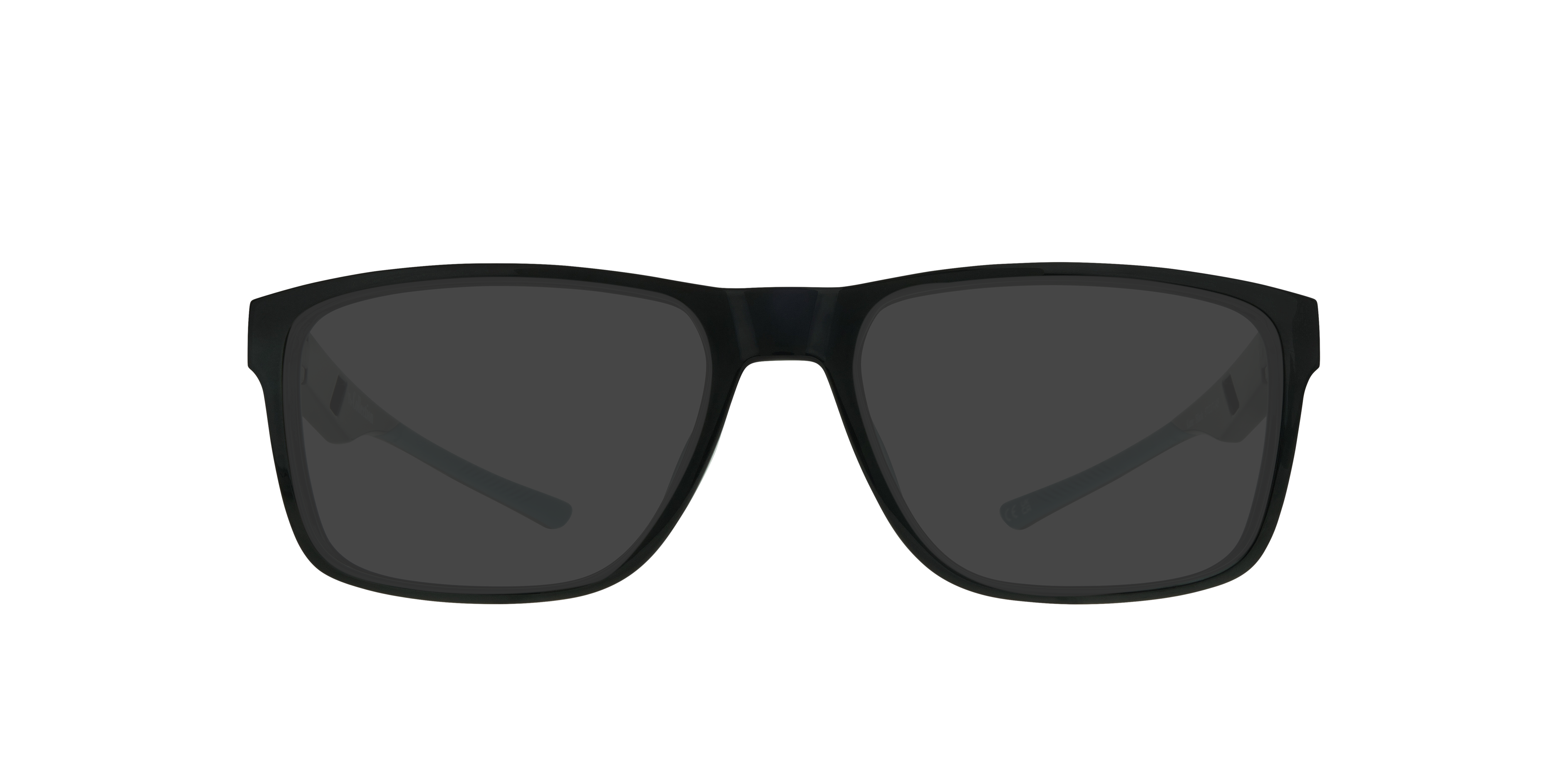 Kane Black PlasticSunglass Frames for Glasses Direct, with Tinted Lenses