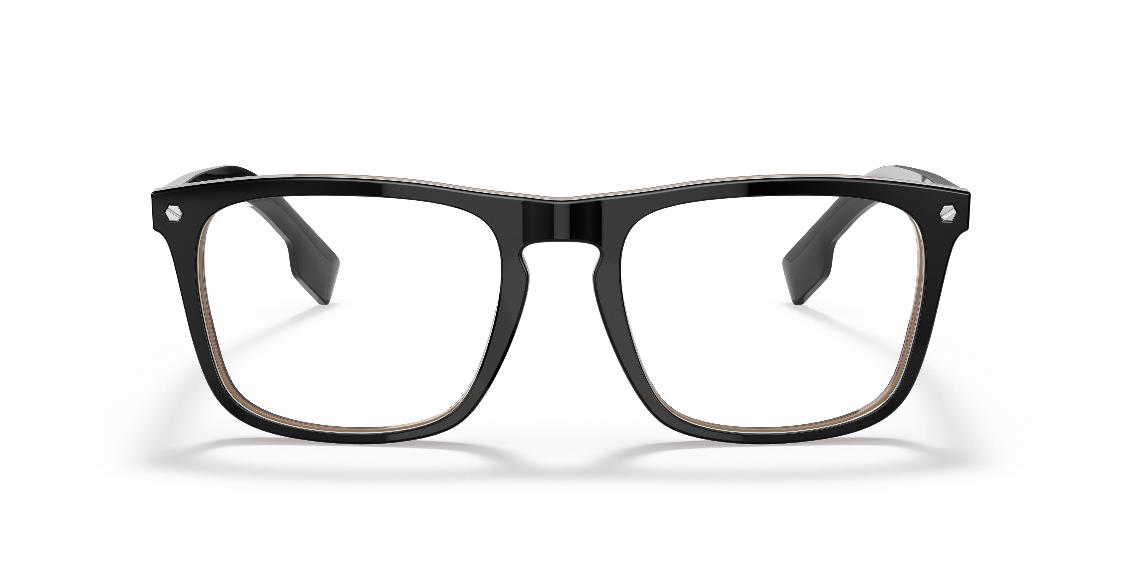 Glasses Direct ™ -BE2340 - Square Black Frame Glasses For Men