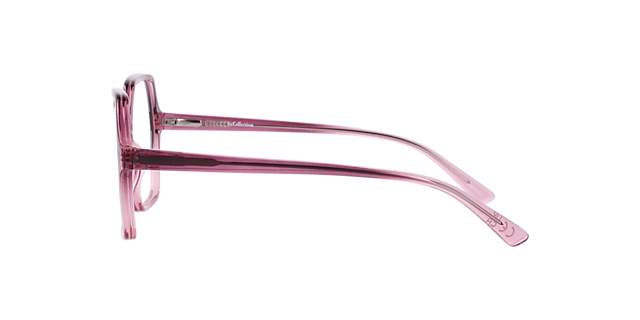 Molly Purple PlasticEyeglass Frames for Glasses Direct, Side View