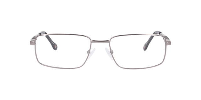 Cu1015 Gunmetal MetalEyeglass Frames for Glasses Direct, Front View