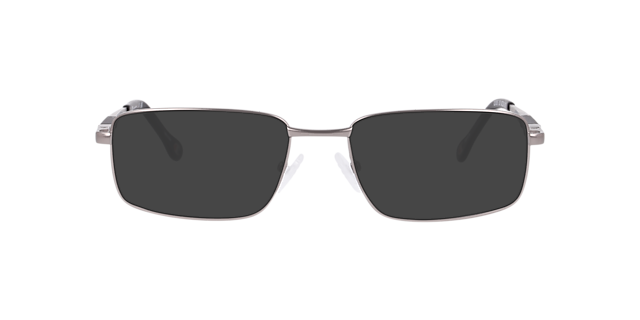 Cu1015 Gunmetal MetalEyeglass Frames for Glasses Direct, with Tinted Lenses