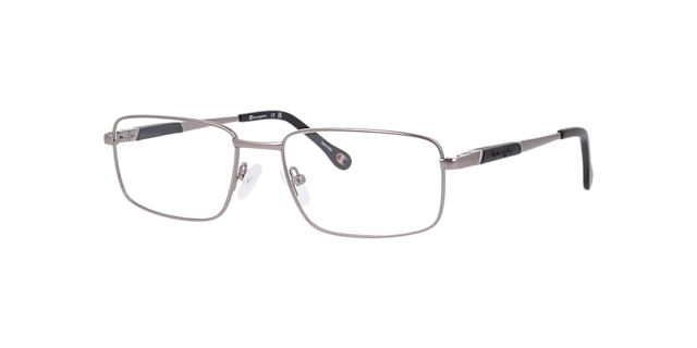 Cu1015 Gunmetal MetalEyeglass Frames for Glasses Direct, Angle View