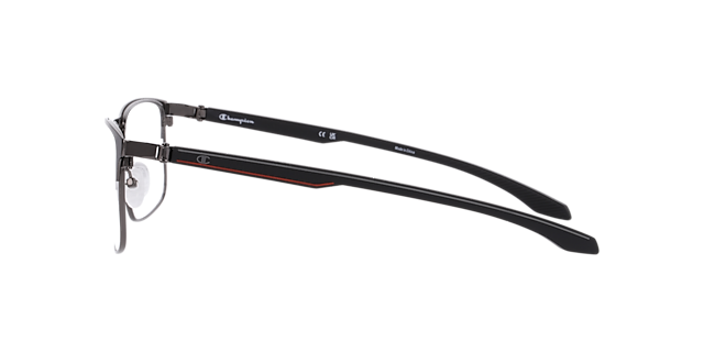 Cumax Black MetalEyeglass Frames for Glasses Direct, Side View