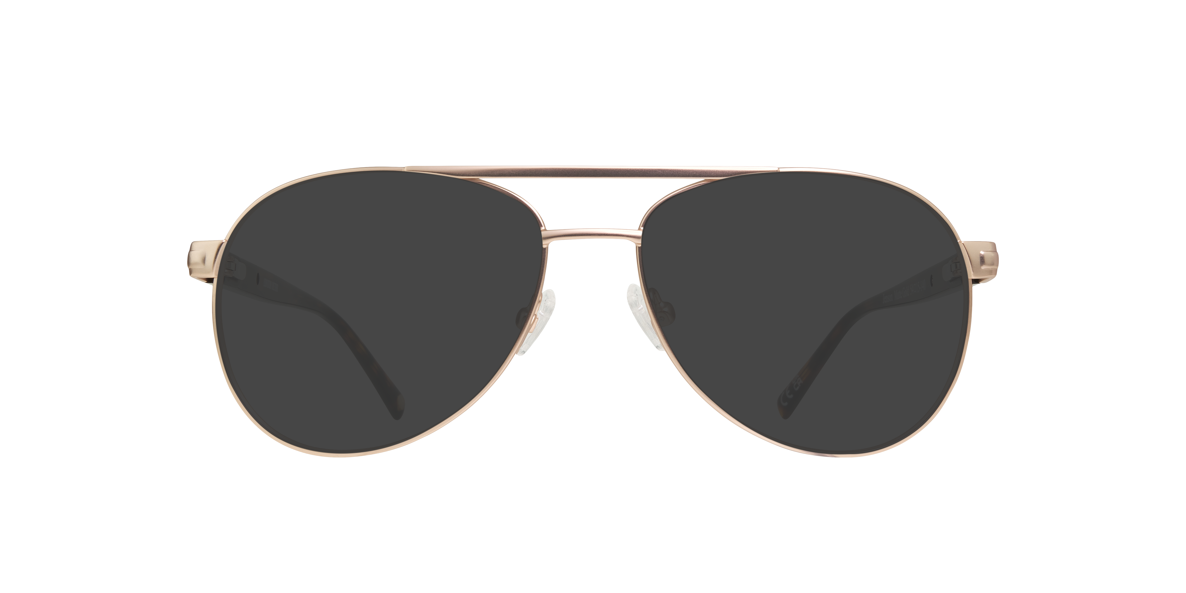 Jenson Matte Gold MetalEyeglass Frames for Glasses Direct, with Tinted Lenses