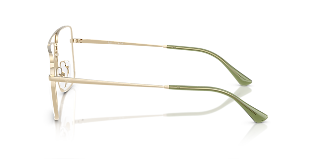 RB3758V Pale Gold MetalEyeglass Frames for Glasses Direct, Side View
