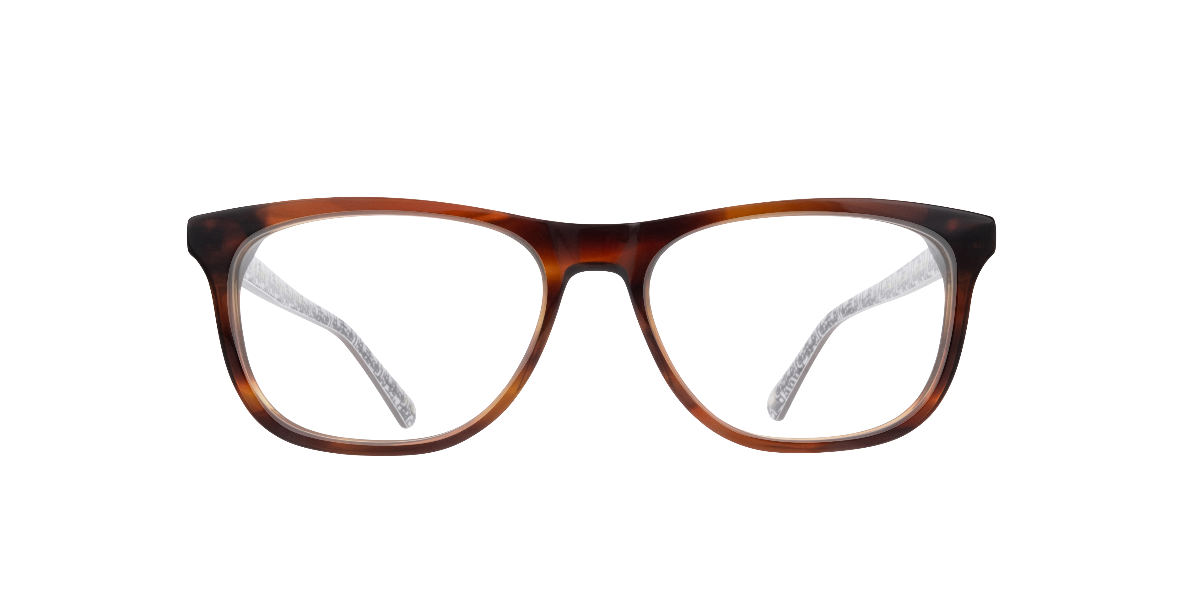 TB8262 Brown AcetateEyeglass Frames for Glasses Direct, Front View