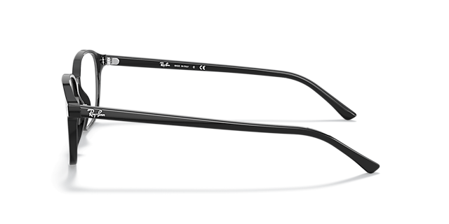 RB5393 Black AcetateEyeglass Frames for Glasses Direct, Side View