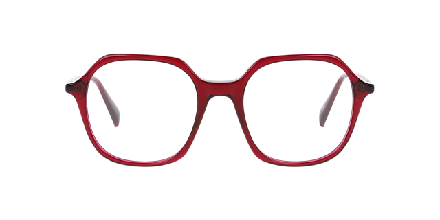 LV 1098 Red AcetateEyeglass Frames for Glasses Direct, Front View