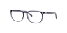 PLD D553 Blue PlasticEyeglass Frames for Glasses Direct, Angle View
