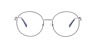 Cureal Black MetalEyeglass Frames for Glasses Direct, Front View