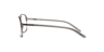 Matthew Crystal Grey PlasticEyeglass Frames for Glasses Direct, Side View
