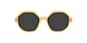 Mabel Milky Orange AcetateEyeglass Frames for Glasses Direct, with Tinted Lenses