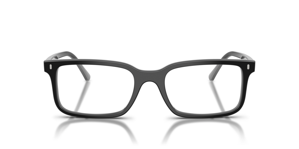Ray-Ban Unisex Black Square Acetate Eyeglasses Online - Full Rim - Rb5445