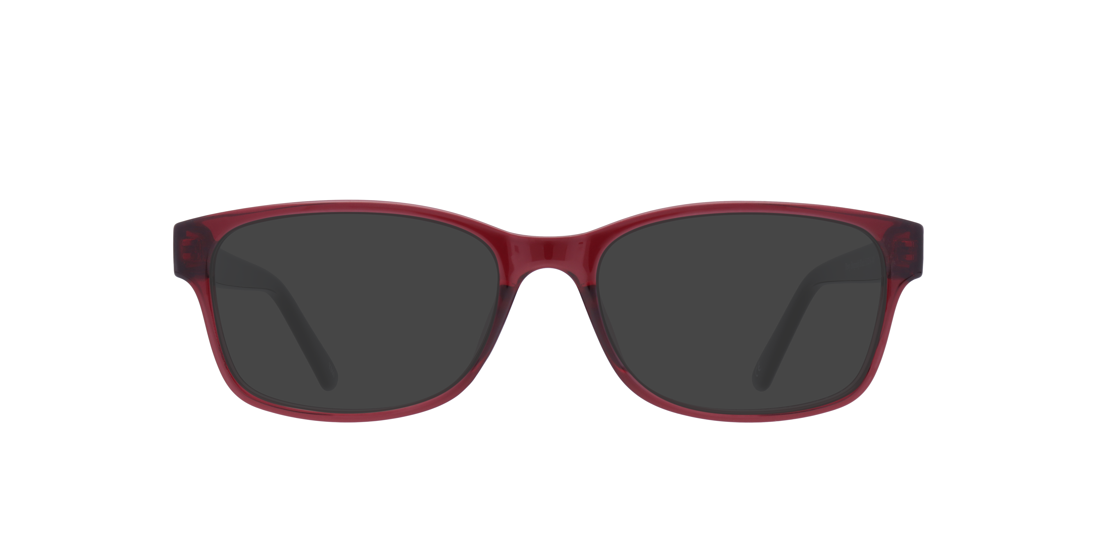 Dewy Burgundy & Black PlasticEyeglass Frames for Glasses Direct, with Tinted Lenses