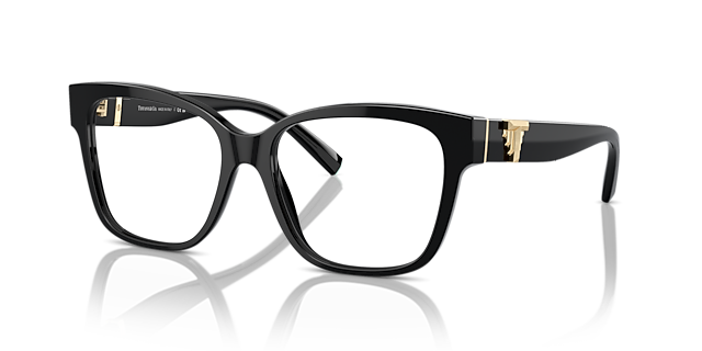 TF2246 Black AcetateEyeglass Frames for Glasses Direct, Angle View