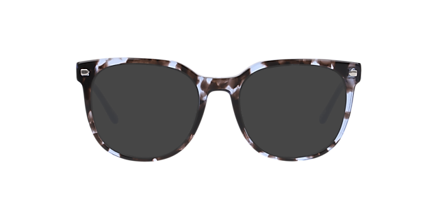 Merlyn Havana Blue AcetateEyeglass Frames for Glasses Direct, with Tinted Lenses