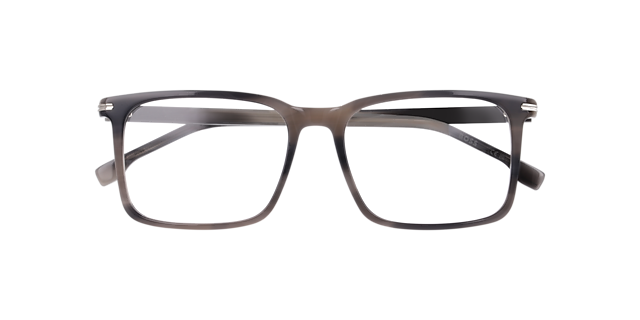 Boss 1753/G Horn Grey AcetateEyeglass Frames for Glasses Direct, Closed View