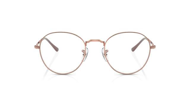 RB3582V Rose Gold MetalEyeglass Frames for Glasses Direct, Front View