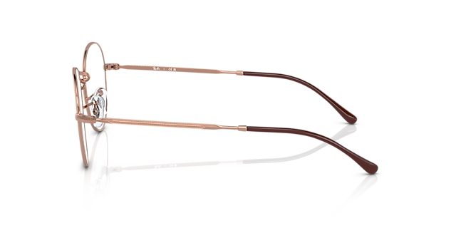RB3582V Rose Gold MetalEyeglass Frames for Glasses Direct, Side View