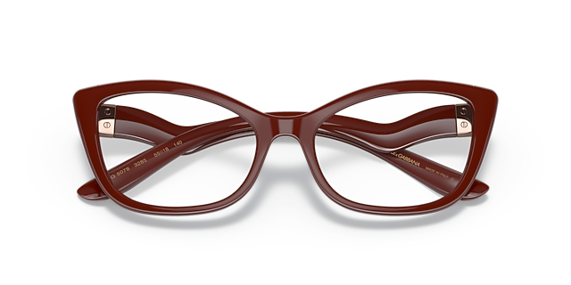 DG5078 Bordeaux PlasticEyeglass Frames for Glasses Direct, Closed View