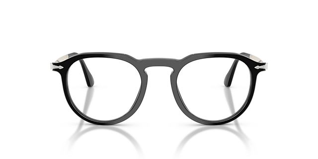 PO3387V Black AcetateEyeglass Frames for Glasses Direct, Front View