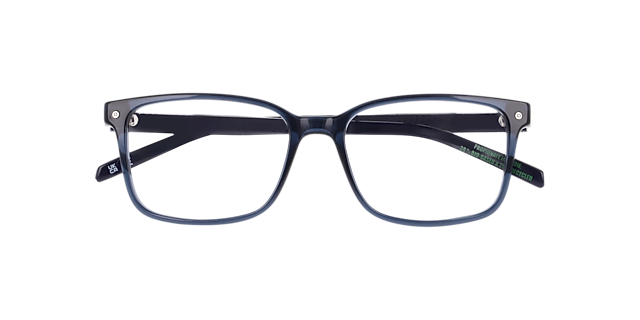 LV 5091 Blue PlasticEyeglass Frames for Glasses Direct, Closed View