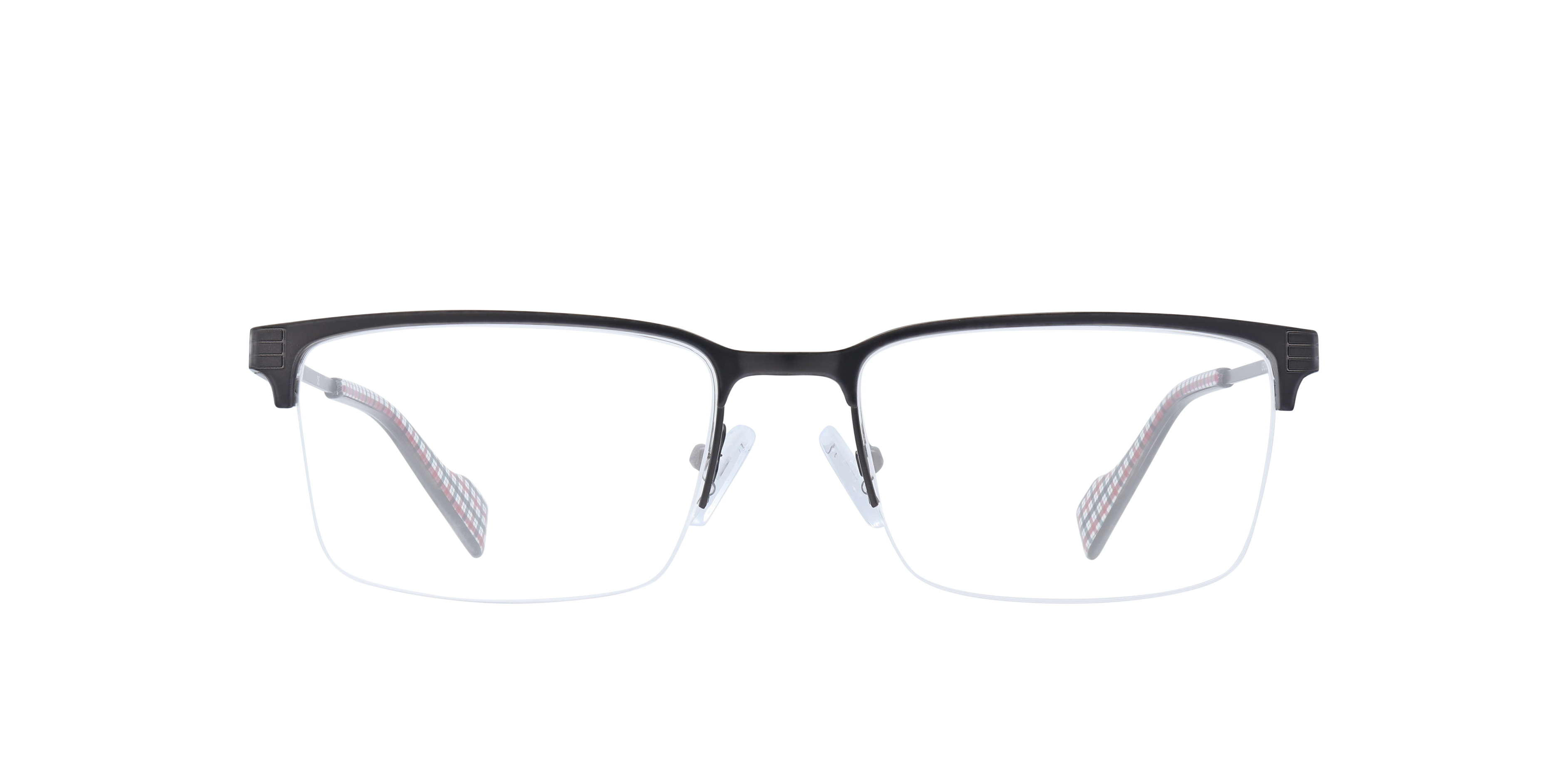 Goswell Gunmetal AcetateEyeglass Frames for Glasses Direct, Front View