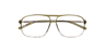Matthew Green & Grey PlasticEyeglass Frames for Glasses Direct, Closed View