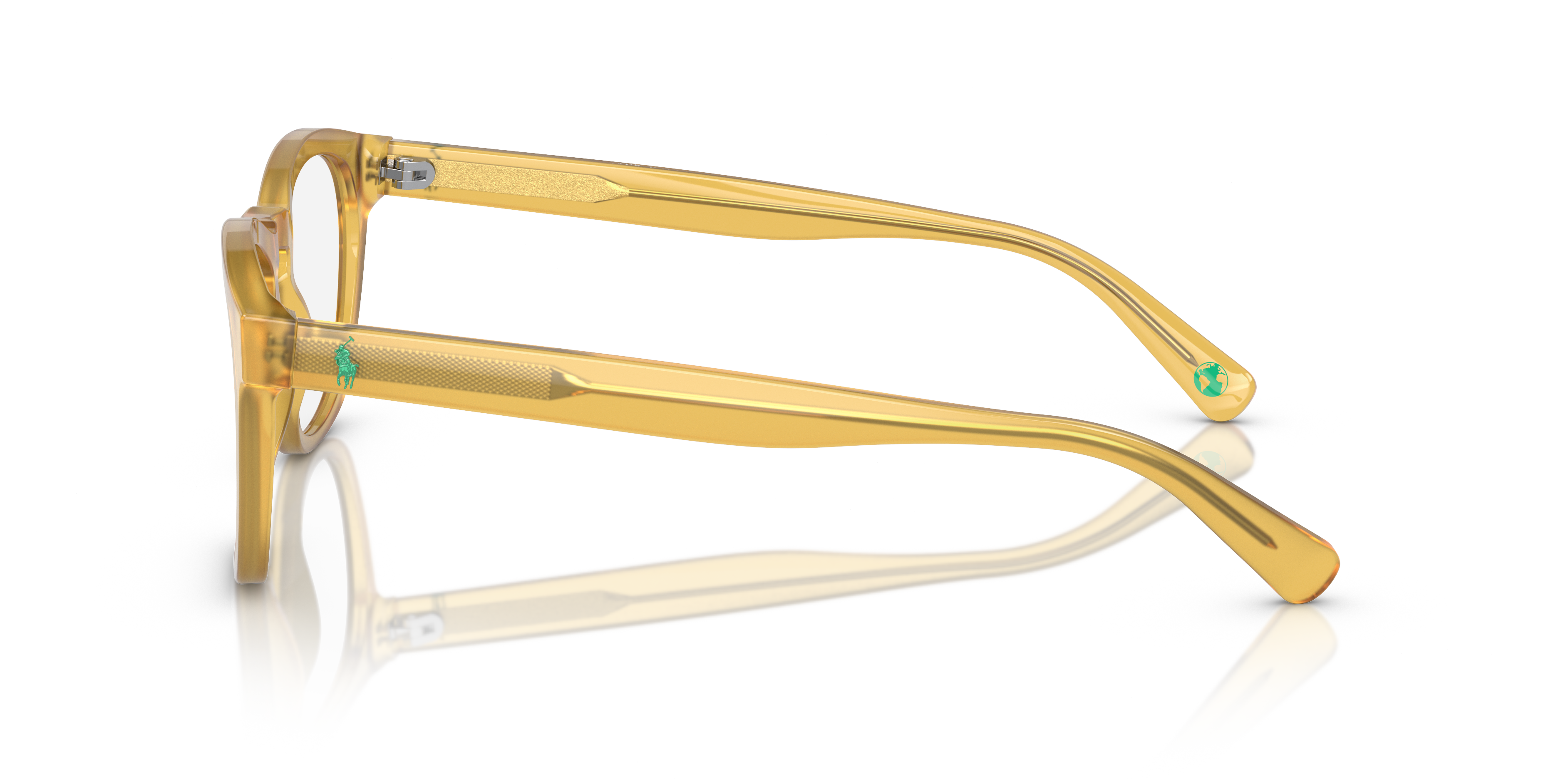PH2258 Shiny Opal Honey AcetateEyeglass Frames for Glasses Direct, Side View