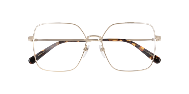 MARC 867 Gold MetalEyeglass Frames for Glasses Direct, Closed View