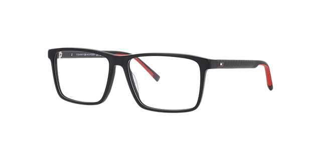 TH 2198 Black AcetateEyeglass Frames for Glasses Direct, Angle View