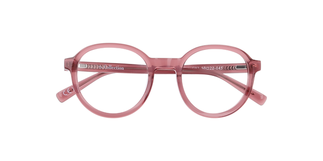 Marley Milky Purple AcetateEyeglass Frames for Glasses Direct, Closed View