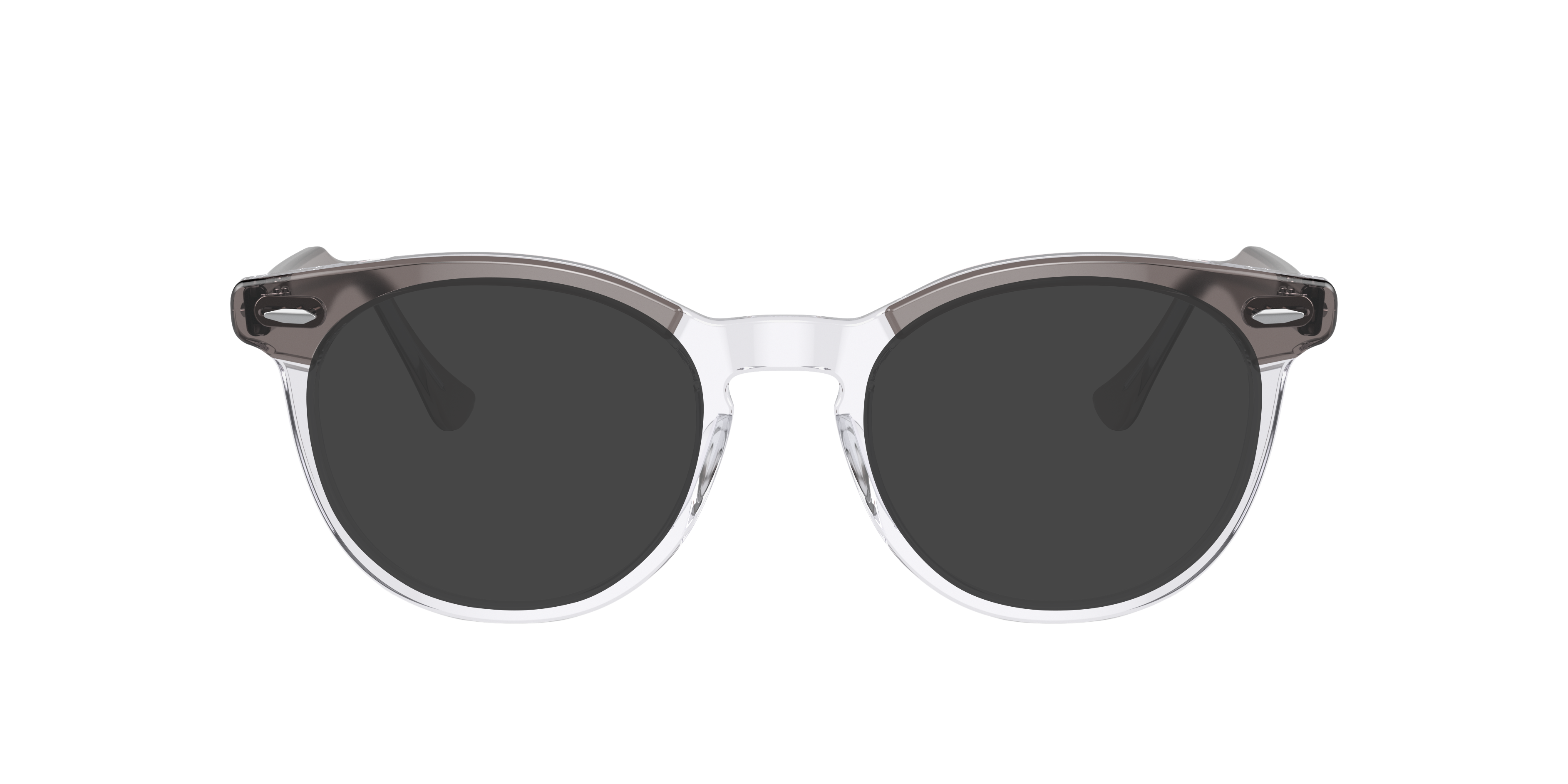 RB5598 Grey On Transparent AcetateEyeglass Frames for Glasses Direct, with Tinted Lenses