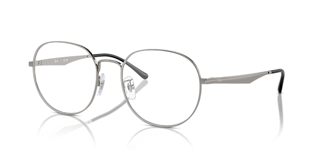 RB6517D Gunmetal MetalEyeglass Frames for Glasses Direct, Angle View