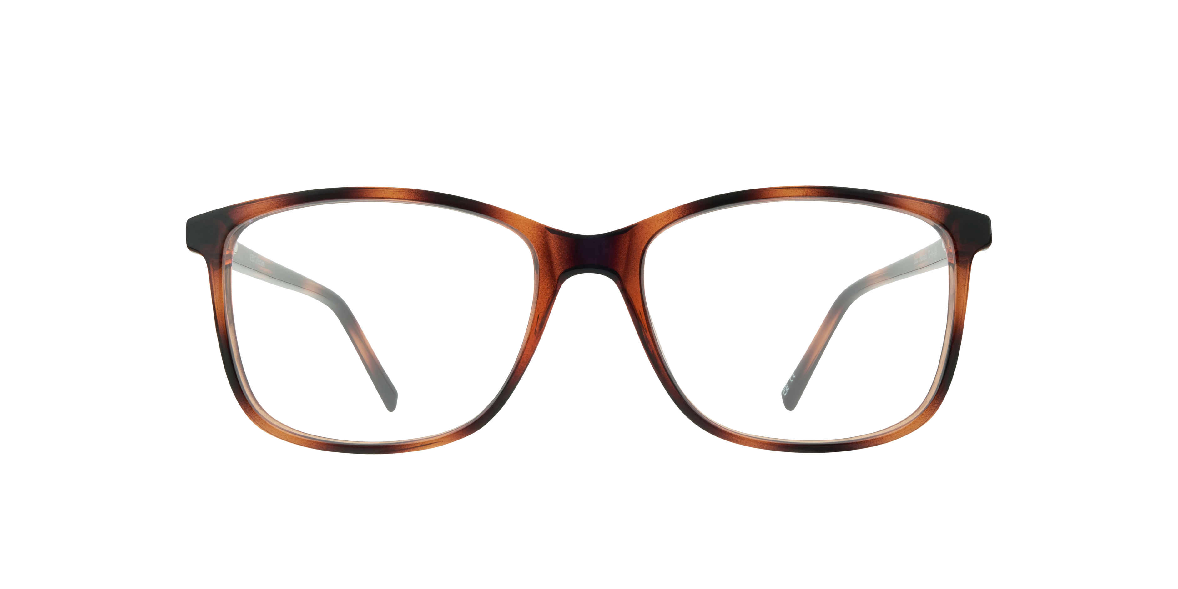 Jax Havana PlasticSunglass Frames for Glasses Direct, Front View