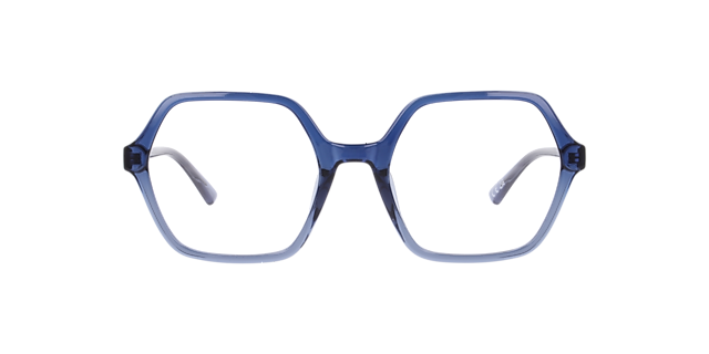 Molly Gradient Blue PlasticEyeglass Frames for Glasses Direct, Front View