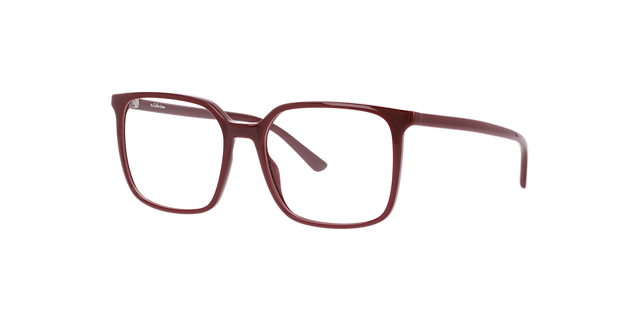 Mia Burgundy PlasticEyeglass Frames for Glasses Direct, Angle View