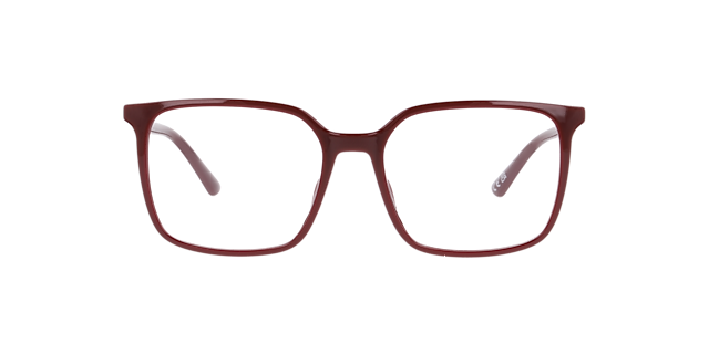 Mia Burgundy PlasticEyeglass Frames for Glasses Direct, Front View